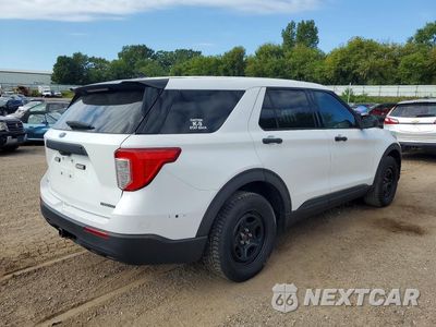 Trzecie zdjęcie samochodu z tyłu: 2020 FORD EXPLORER POLICE INTERCEPTOR VIN:1FM5K8AW9LGA84456 - miniatura
