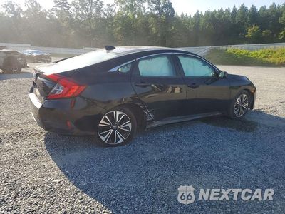 Trzecie zdjęcie samochodu z tyłu: 2017 HONDA CIVIC EX VIN:2HGFC1F34HH643565 - miniatura