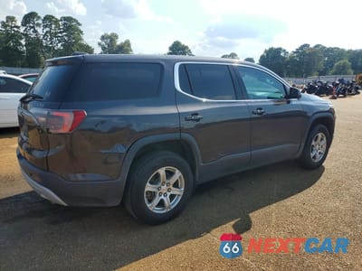 Trzecie zdjęcie samochodu z tyłu: 2018 GMC ACADIA SLE VIN:1GKKNKLA1JZ124760 - miniatura