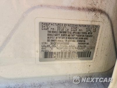Zdjęcie 13 z 13 samochodu: 2017 NISSAN SENTRA SR TURBO VIN:3N1CB7APXHY269560 - miniatura