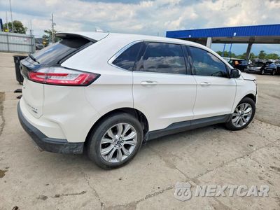 Trzecie zdjęcie samochodu z tyłu: 2019 FORD EDGE TITANIUM VIN:2FMPK4K94KBB79720 - miniatura