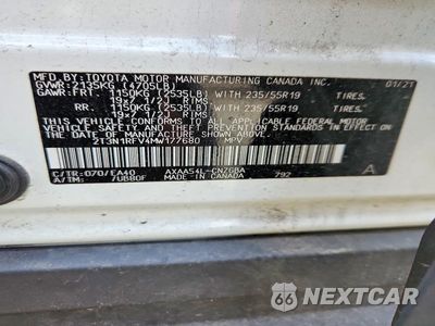 Zdjęcie 13 z 13 samochodu: 2021 TOYOTA RAV4 LIMITED VIN:2T3N1RFV4MW177680 - miniatura