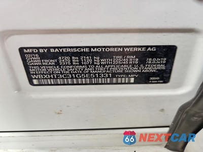 Zdjęcie 13 z 13 samochodu: 2016 BMW X1 XDRIVE28I VIN:WBXHT3C31G5E51331 - miniatura
