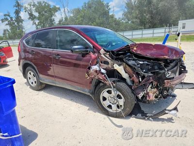 Czwarte zdjęcie samochodu z boku: 2015 HONDA CR-V LX VIN:2HKRM3H39FH503016 - miniatura