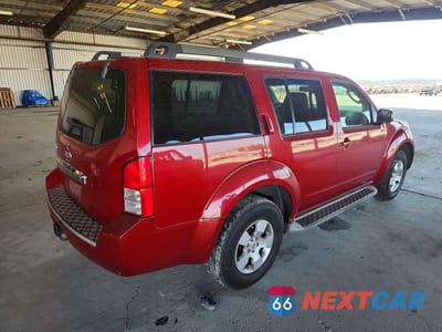 Trzecie zdjęcie samochodu z tyłu: 2008 NISSAN PATHFINDER S VIN:5N1AR18U18C654860 - miniatura