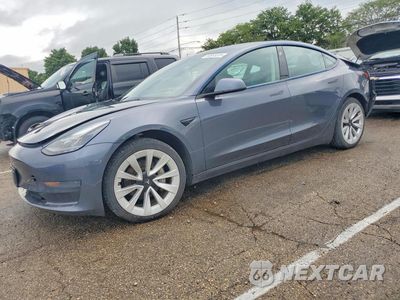 2022 TESLA MODEL 3 5YJ3E1EA0NF184743 - główne zdjęcie licytacji z USA - miniatura