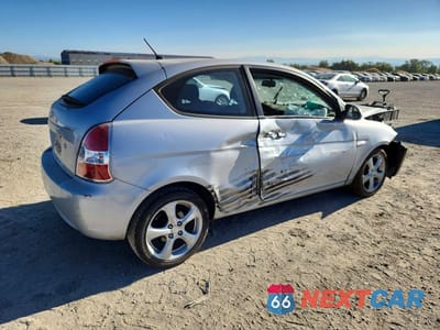 Trzecie zdjęcie samochodu z tyłu: 2007 HYUNDAI ACCENT GS VIN:KMHCN36C77U049504 - miniatura