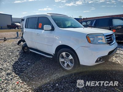 Czwarte zdjęcie samochodu z boku: 2013 HONDA PILOT EXL VIN:5FNYF3H53DB001024 - miniatura