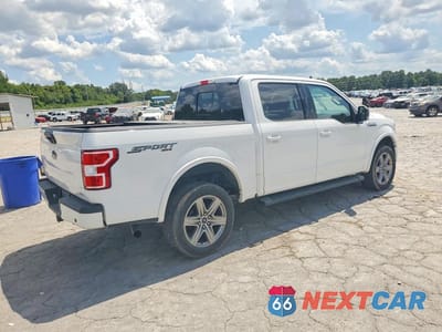 Trzecie zdjęcie samochodu z tyłu: 2019 FORD F150 SUPERCREW VIN:1FTEW1E44KFB52577 - miniatura