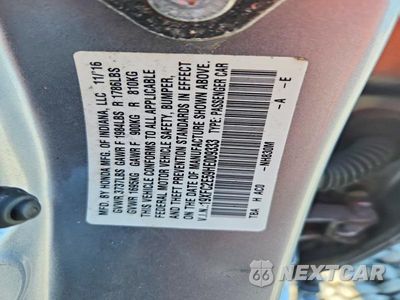Zdjęcie 13 z 13 samochodu: 2017 HONDA CIVIC LX VIN:19XFC2E59HE009333 - miniatura