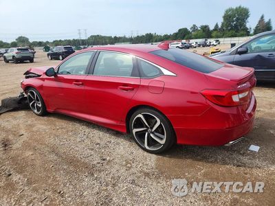 Drugie zdjęcie samochodu z przodu: 2019 HONDA ACCORD SPORT VIN:1HGCV1F33KA145344 - miniatura