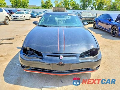 Piąte zdjęcie samochodu w środku: 2001 CHEVROLET MONTE CARLO SS VIN:2G1WX15K219301441 - miniatura