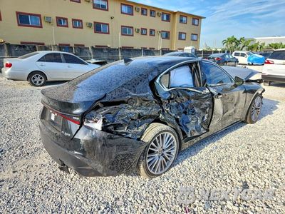 Trzecie zdjęcie samochodu z tyłu: 2023 LEXUS IS 300 VIN:JTHDA1D27P5125086 - miniatura