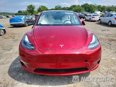 Piąte zdjęcie samochodu w środku: 2025 TESLA MODEL Y VIN:7SAYGDEE1SA342300 - miniatura