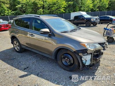 Czwarte zdjęcie samochodu z boku: 2015 TOYOTA RAV4 XLE VIN:JTMRFREVXFD154599 - miniatura