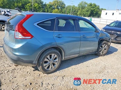 Trzecie zdjęcie samochodu z tyłu: 2014 HONDA CR-V EX VIN:5J6RM4H5XEL071838 - miniatura