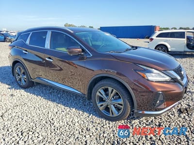 Czwarte zdjęcie samochodu z boku: 2020 NISSAN MURANO PLATINUM VIN:5N1AZ2DJXLN112221 - miniatura