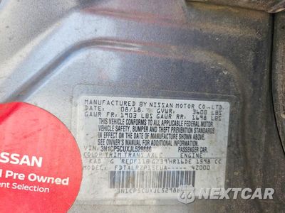Zdjęcie 13 z 13 samochodu: 2018 NISSAN KICKS S VIN:3N1CP5CUXJL529886 - miniatura