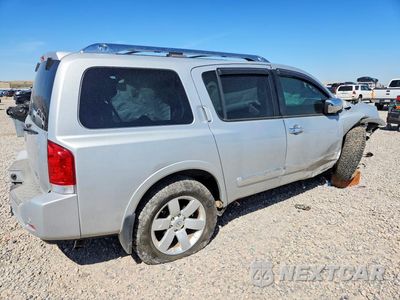 Trzecie zdjęcie samochodu z tyłu: 2011 NISSAN ARMADA SV VIN:5N1AA0NC0BN600880 - miniatura