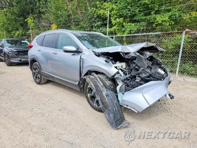 Czwarte zdjęcie samochodu z boku: 2018 HONDA CR-V TOURING VIN:7FARW2H99JE095590 - miniatura