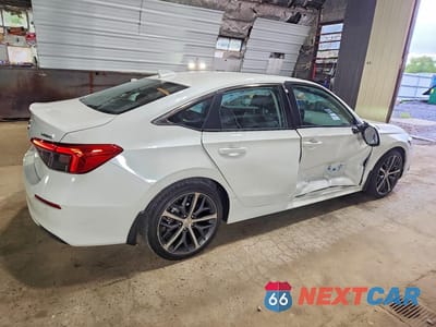 Trzecie zdjęcie samochodu z tyłu: 2022 HONDA CIVIC VIN:2HGFE1F96NH326025 - miniatura