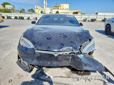 Piąte zdjęcie samochodu w środku: 2017 TESLA MODEL S VIN:5YJSA1E27HF230301 - miniatura