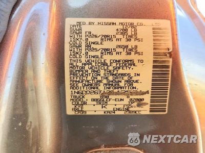 Zdjęcie 12 z 12 samochodu: 2003 NISSAN FRONTIER STANDARD VIN:1N6DD26T13C425214 - miniatura