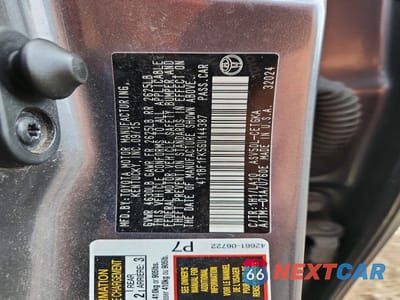 Zdjęcie 13 z 13 samochodu: 2016 TOYOTA CAMRY VIN:4T1BF1FK5GU144387 - miniatura