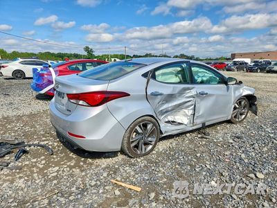 Trzecie zdjęcie samochodu z tyłu: 2014 HYUNDAI ELANTRA LIMITED VIN:KMHDH4AE7EU172114 - miniatura