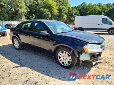 Czwarte zdjęcie samochodu z boku: 2014 DODGE AVENGER SE VIN:1C3CDZAB2EN174902 - miniatura