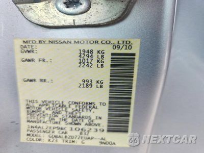Zdjęcie 13 z 13 samochodu: 2011 NISSAN ALTIMA 2.5 S VIN:1N4AL2EP9BC106239 - miniatura
