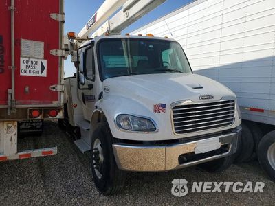 Czwarte zdjęcie samochodu z boku: 2018 FREIGHTLINER BUSINESS CLASS M2 BUCKET TRUCK VIN:1FVDCXFC5JHJP7640 - miniatura