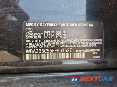 Zdjęcie 12 z 12 samochodu: 2015 BMW 328 XI SULEV VIN:WBA3B5C55FF961627 - miniatura