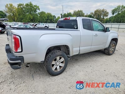 Trzecie zdjęcie samochodu z tyłu: 2015 GMC CANYON SLE VIN:1GTH5BE37F1230057 - miniatura