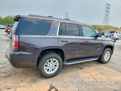 Trzecie zdjęcie samochodu z tyłu: 2016 GMC YUKON SLT VIN:1GKS2BKC1GR169914 - miniatura