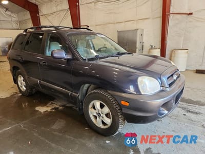 Czwarte zdjęcie samochodu z boku: 2006 HYUNDAI SANTA FE GLS VIN:KM8SC73D56U057637 - miniatura