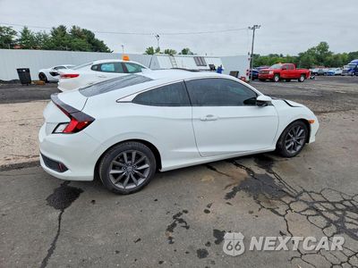 Trzecie zdjęcie samochodu z tyłu: 2019 HONDA CIVIC EX VIN:2HGFC3B38KH356819 - miniatura