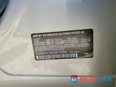 Zdjęcie 13 z 13 samochodu: 2016 BMW X5 SDRIVE35I VIN:5UXKR2C55G0R70033 - miniatura