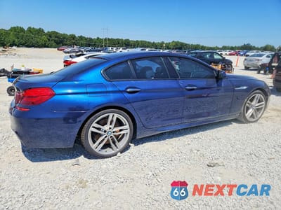 Trzecie zdjęcie samochodu z tyłu: 2015 BMW 650 I GRAN COUPE VIN:WBA6B2C59FD130011 - miniatura