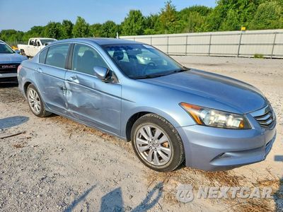 Czwarte zdjęcie samochodu z boku: 2011 HONDA ACCORD EX VIN:1HGCP3F78BA029520 - miniatura