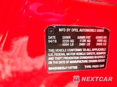 Zdjęcie 14 z 14 samochodu: 2018 BUICK REGAL TOURX ESSENCE VIN:W04GV8SX5J1147722 - miniatura