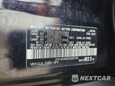 Zdjęcie 13 z 13 samochodu: 2025 MITSUBISHI OUTLANDER SE VIN:JA4J4VA8XSZ025734 - miniatura