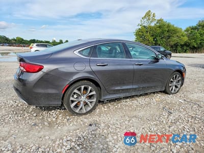 Trzecie zdjęcie samochodu z tyłu: 2015 CHRYSLER 200 C VIN:1C3CCCCG9FN689728 - miniatura