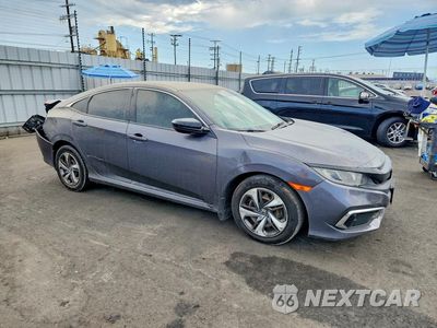 Czwarte zdjęcie samochodu z boku: 2019 HONDA CIVIC LX VIN:2HGFC2F61KH524864 - miniatura