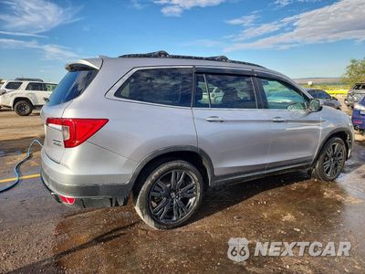 Trzecie zdjęcie samochodu z tyłu: 2021 HONDA PILOT SE VIN:5FNYF6H28MB015234 - miniatura