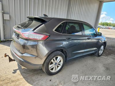 Trzecie zdjęcie samochodu z tyłu: 2015 FORD EDGE SEL VIN:2FMPK3J93FBB34849 - miniatura