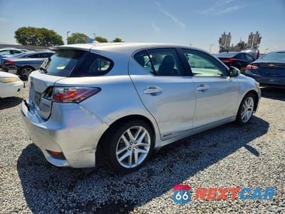 Trzecie zdjęcie samochodu z tyłu: 2016 LEXUS CT 200 VIN:JTHKD5BH1G2256786 - miniatura