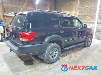 Trzecie zdjęcie samochodu z tyłu: 2007 TOYOTA SEQUOIA SR5 VIN:5TDBT44A67S290083 - miniatura