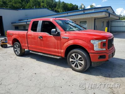 Czwarte zdjęcie samochodu z boku: 2019 FORD F150 SUPER CAB VIN:1FTFX1E54KKE75027 - miniatura