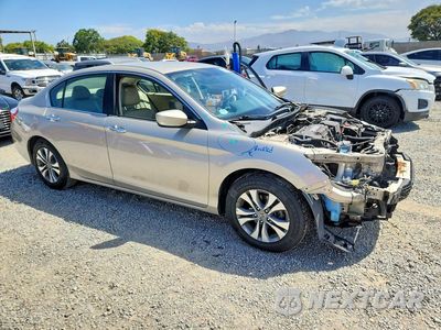 Czwarte zdjęcie samochodu z boku: 2015 HONDA ACCORD LX VIN:1HGCR2F33FA181129 - miniatura